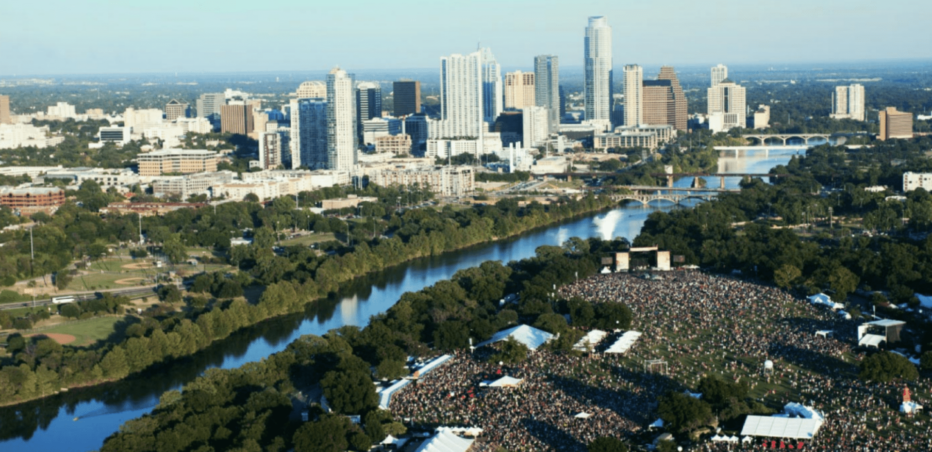 Zilker during ACL